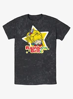 Rainbow Brite Star Badge Mineral Wash T-Shirt