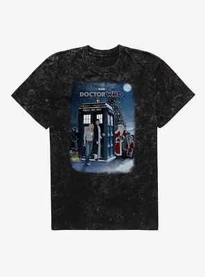Doctor Who The Christmas Invasion Mineral Wash T-Shirt