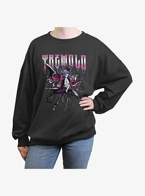 Devil's Candy Metal Lord Tremolo Girls Oversized Sweatshirt