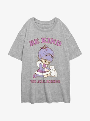 Rainbow Brite Be Kind To All Girls Oversized T-Shirt