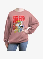 Rainbow Brite Made The 80's Girls Oversized Sweatshirt