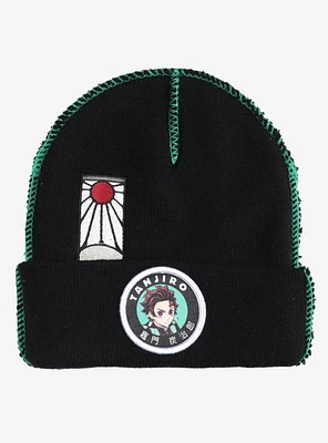 Demon Slayer: Kimetsu No Yaiba Tanjiro Contrast Beanie