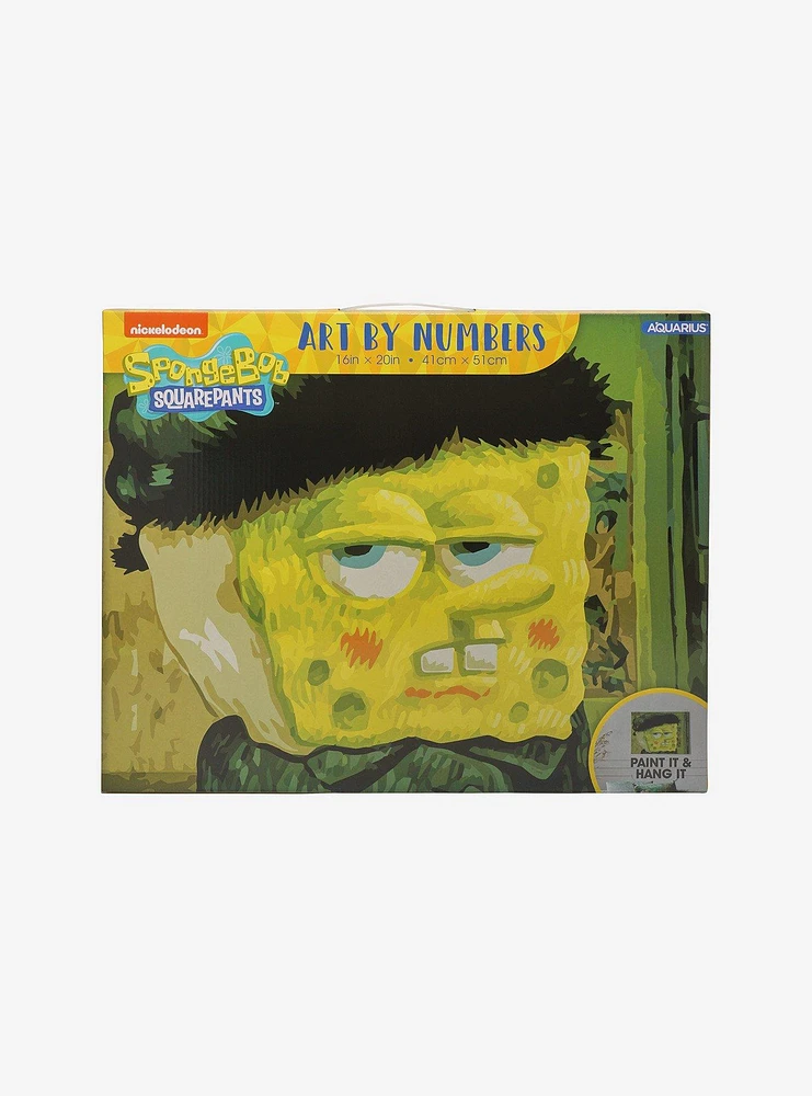 SpongeBob SquarePants Van Gogh Portrait Art By Numbers Painting Kit