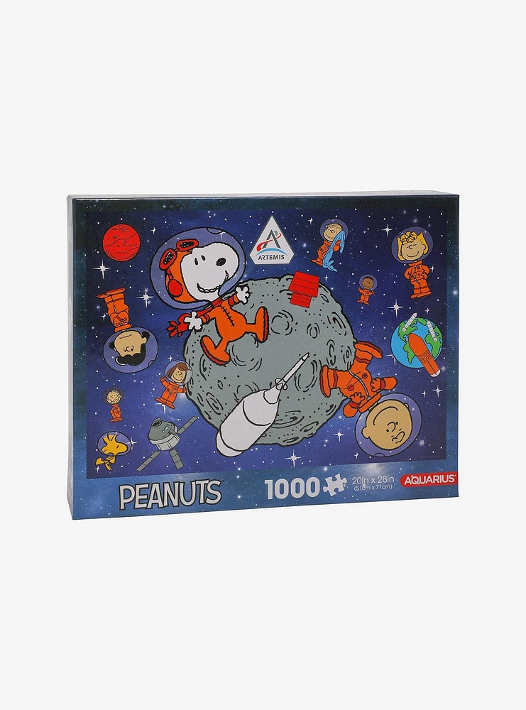 Peanuts NASA Artemis Space Puzzle