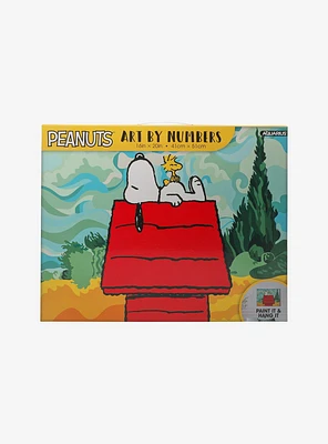 Peanuts Portrait Art By Numbers Painting Kit