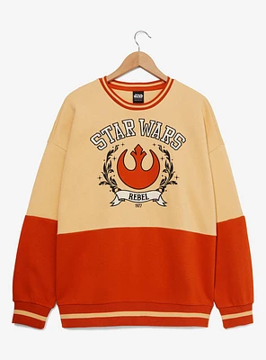 Star Wars Rebel Symbol Panel Crewneck - BoxLunch Exclusive