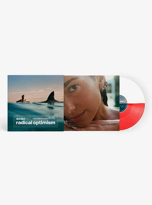 Dua Lipa Radical Optimism (White & Red) Vinyl LP Hot Topic Exclusive