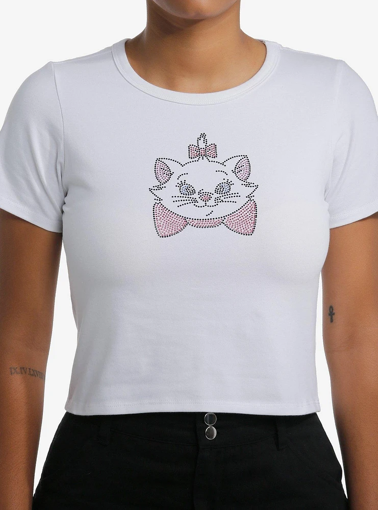 Disney The Aristocats Marie Rhinestone Girls Baby T-Shirt