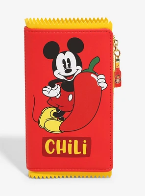 Loungefly Disney Mickey Mouse Hot Sauce Figural Wallet