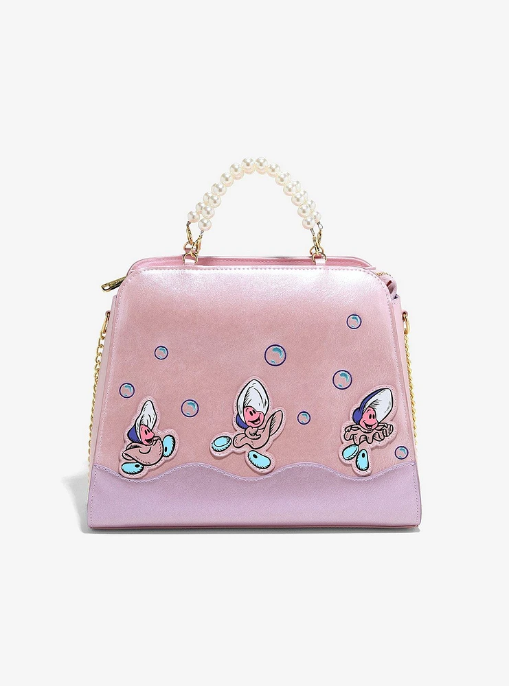 Loungefly Disney Alice in Wonderland Oyster Pearlescent Crossbody Bag