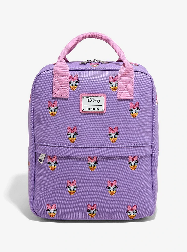 Loungefly Disney Daisy Duck Allover Print Mini Backpack