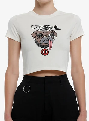 Marvel Deadpool Dogpool Girls Baby T-Shirt