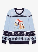 Bluey Bingo & Patterned Youth Holiday Sweater