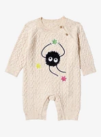 Studio Ghibli Spirited Away Soot Sprites Confetti Knit Infant One-Piece