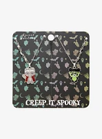 Sweet Society Monster Critter Best Friend Necklace Set