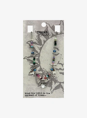 Thorn & Fable Celestial Crystal Stone Necklace