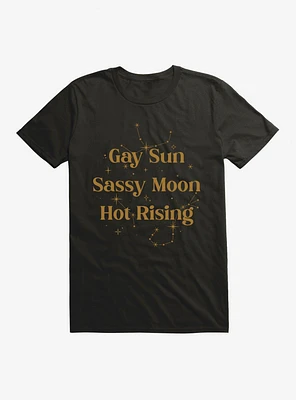 Hot Topic Gay Sun Sassy Moon Rising T-Shirt