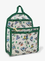 Our Universe Disney Mickey Mouse & Friends Skiing Allover Print Mini Backpack Organizer - BoxLunch Exclusive