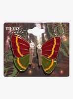 Thorn & Fable Death Moth Stud Earrings