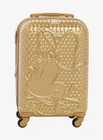 Ful Disney Minnie Mouse Gold Textured Hard Shell Luggage