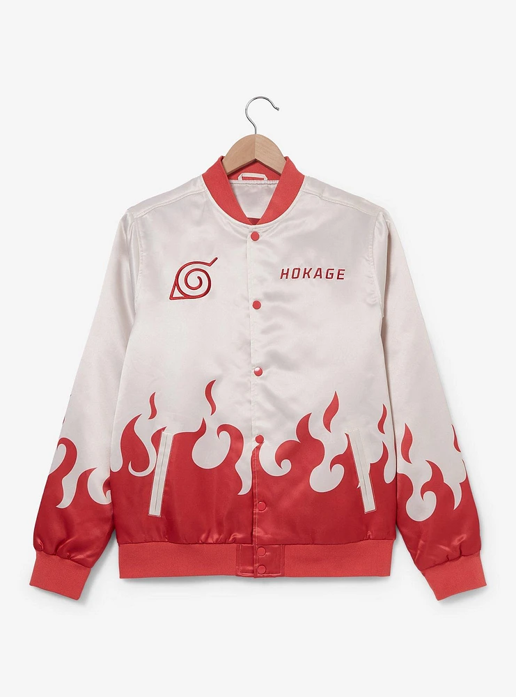 Naruto Shippuden Hokage Flames Bomber Jacket - BoxLunch Exclusive