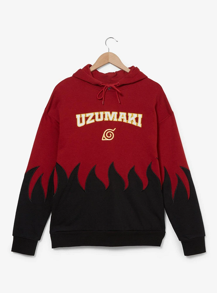 Naruto Shippuden Uzumaki Flame Hoodie — BoxLunch Exclusive