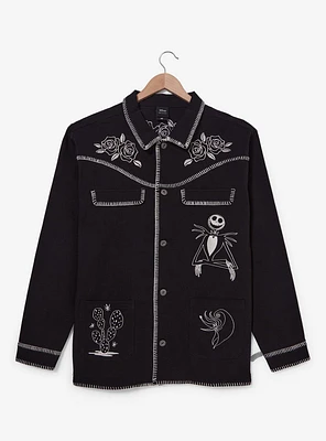 Disney The Nightmare Before Christmas Jack Skellington Western Stitched Jacket - BoxLunch Exclusive