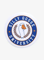 Silly Goose University 3 Inch Button