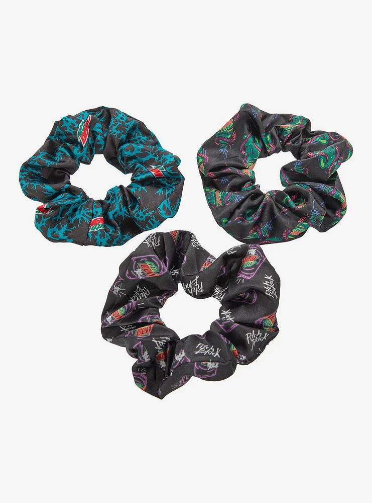 Mountain Dew Logo Scrunchie Set