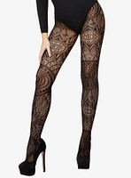 Patterned Crochet Tights