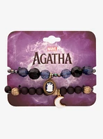 Marvel Agatha All Along Cameo Beaded Bracelet Set