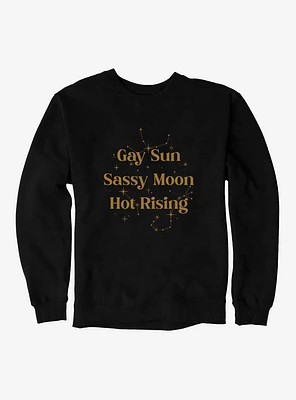 Hot Topic Gay Sun Sassy Moon Rising Sweatshirt