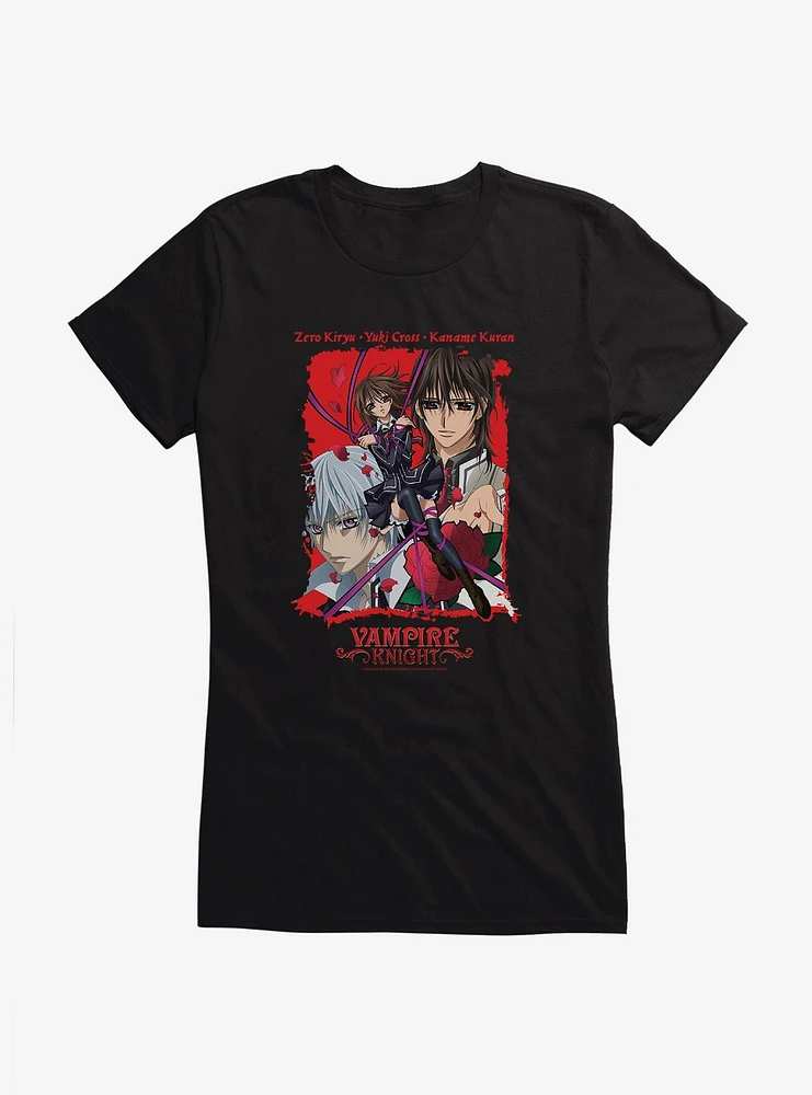 Vampire Knight Group Girls T-Shirt