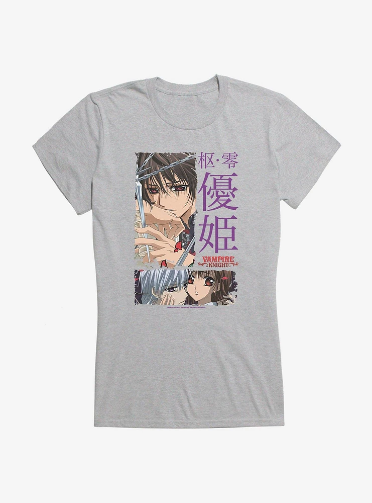 Vampire Knight Kaname Zero Yuki Girls T-Shirt