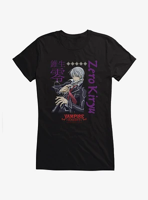 Vampire Knight Zero Kiryu Portrait Girls T-Shirt