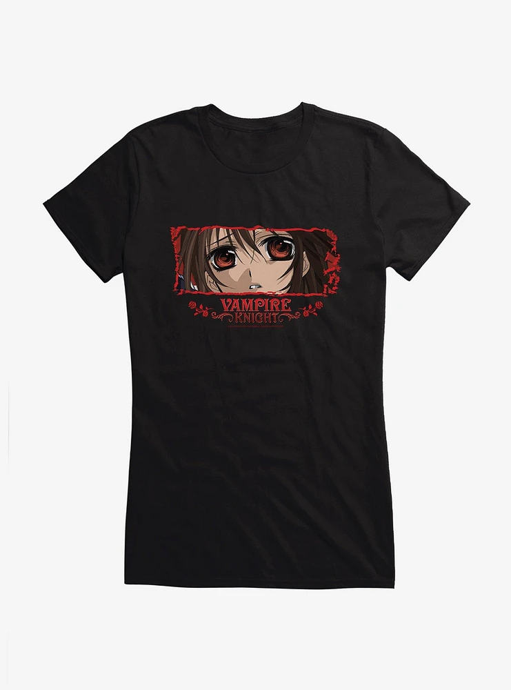 Vampire Knight Yuki Cross Close Up Girls T-Shirt