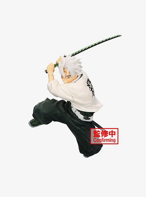 Banpresto Demon Slayer: Kimetsu no Yaiba Vibration Stars Sanemi Shinazugawa Figure