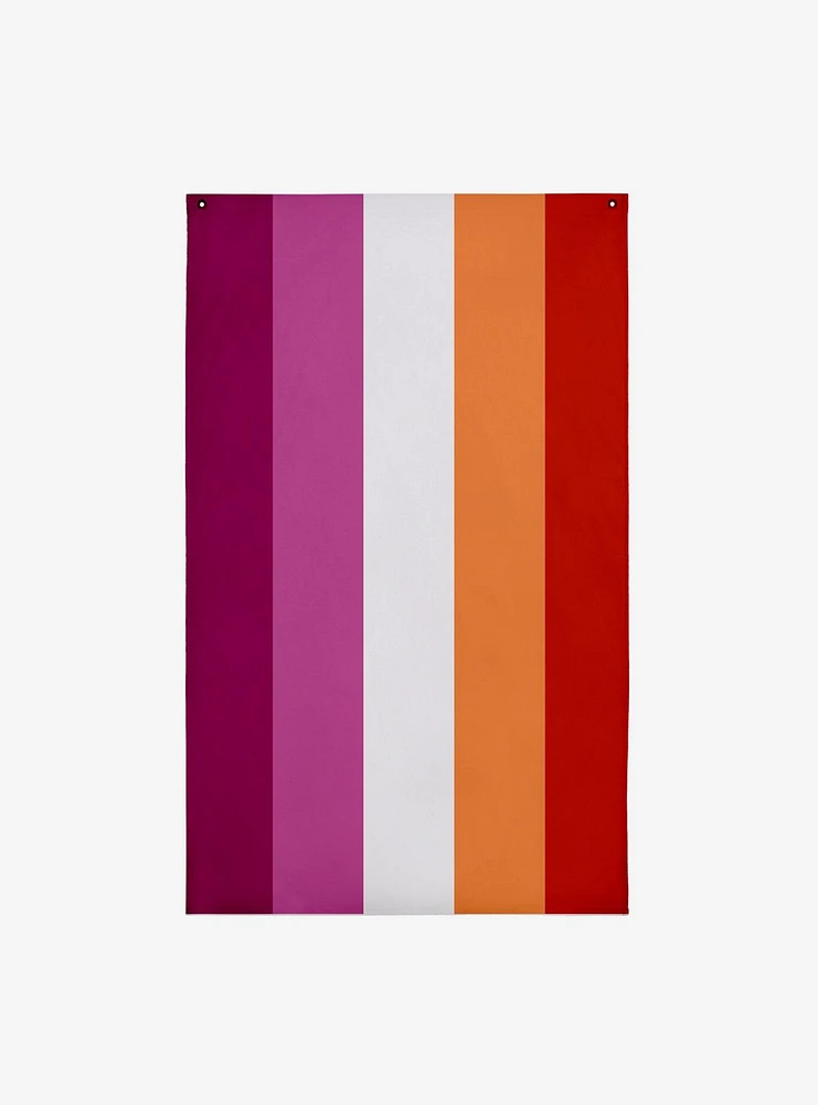 Lesbian Pride Flag Wall Banner