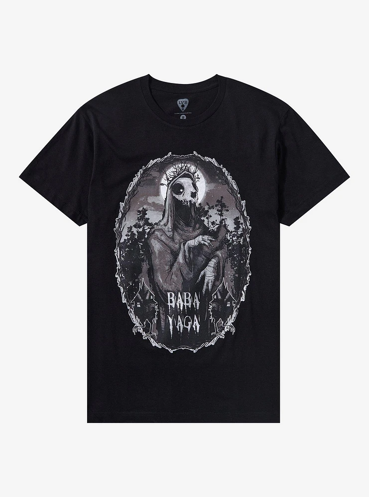 Baba Yaga Portrait T-Shirt By Ludwig Van Bacon