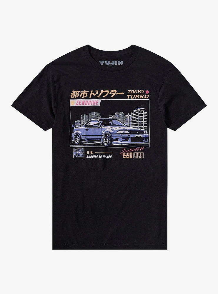 Tokyo Turbo Car T-Shirt By Yujin Clothing