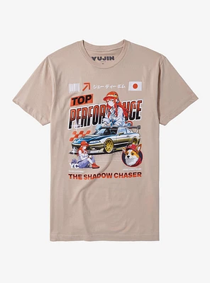 Shadow Chaser Anime Car T-Shirt By Yujin Clothing