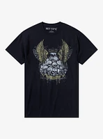 La Muerte Skulls Wings T-Shirt