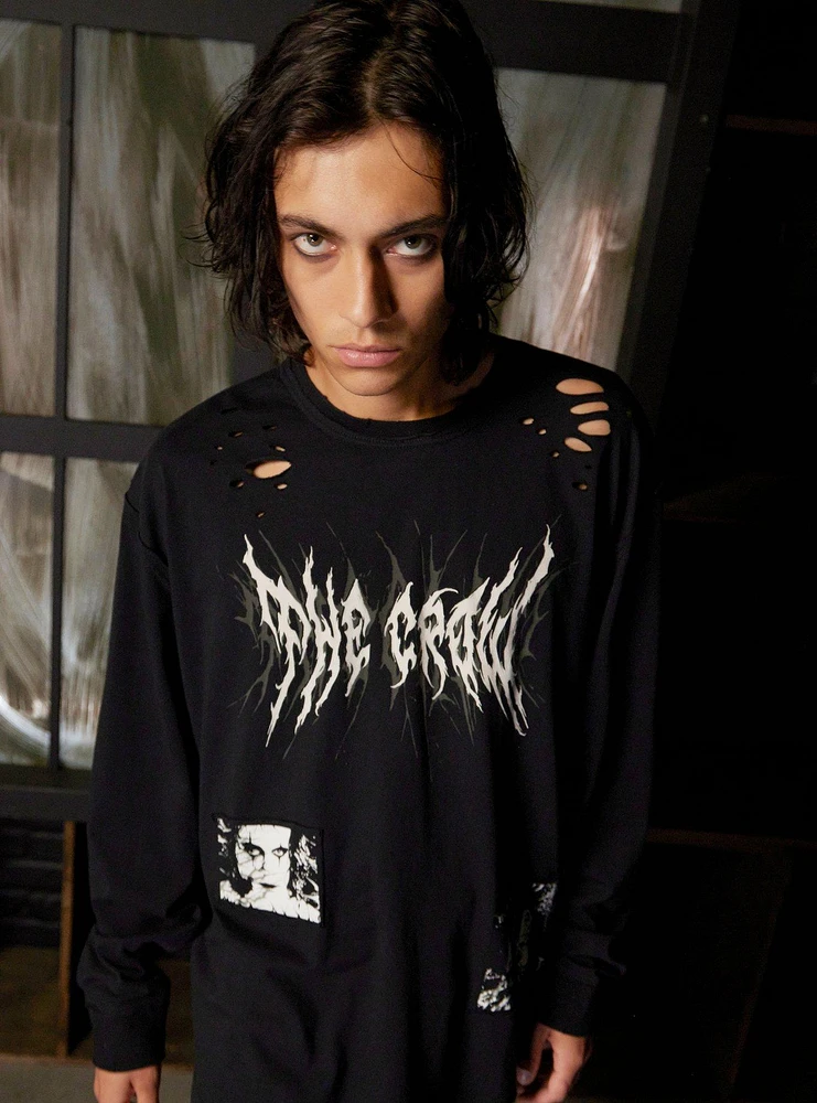 The Crow Eric Draven Destructed Long-Sleeve T-Shirt