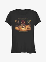 Star Wars Episode I: The Phantom Menace Wide 25th Anniversary Poster Girls T-Shirt