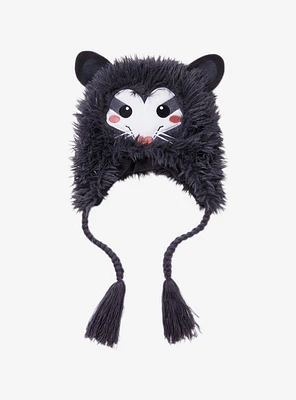 Possum Fuzzy Tassel Beanie