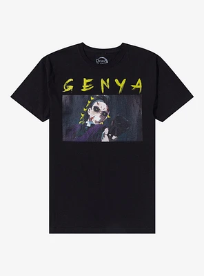 Demon Slayer: Kimetsu No Yaiba Genya Panel T-Shirt