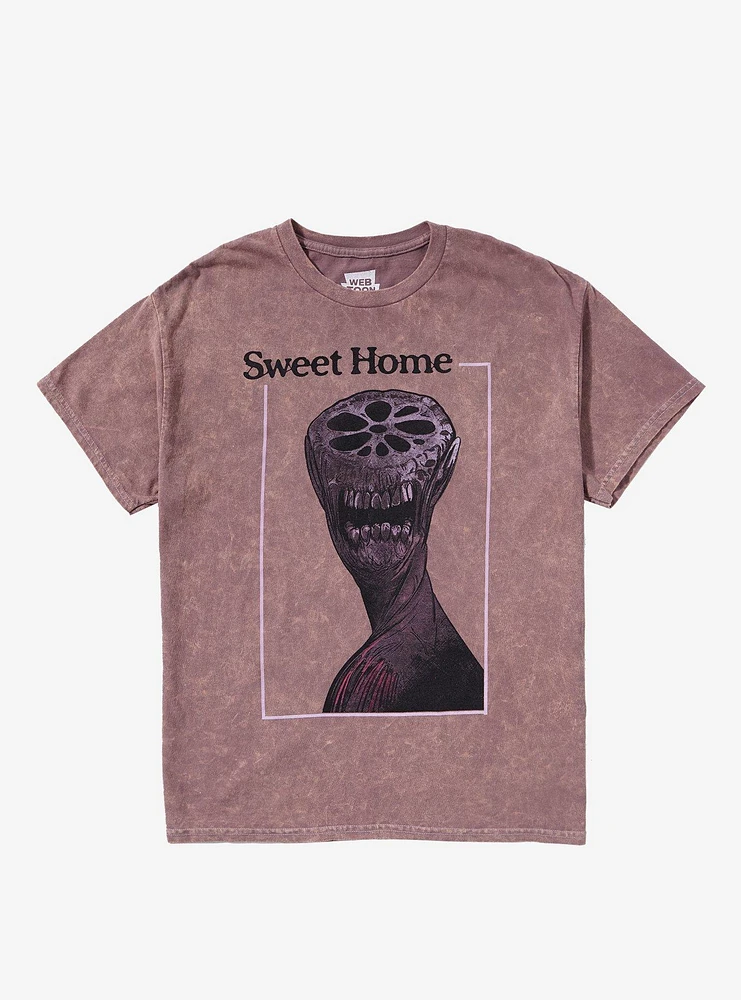 Sweet Home Lotus Root Monster Mineral Wash T-Shirt