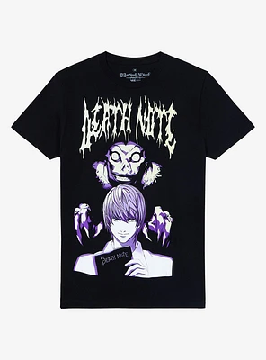 Death Note Light & Ryuk Glow-In-The-Dark T-Shirt