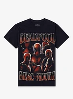 Marvel Deadpool Merc With A Mouth Collage T-Shirt