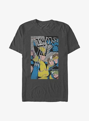 X-Men Team Up Anime Cover T-Shirt